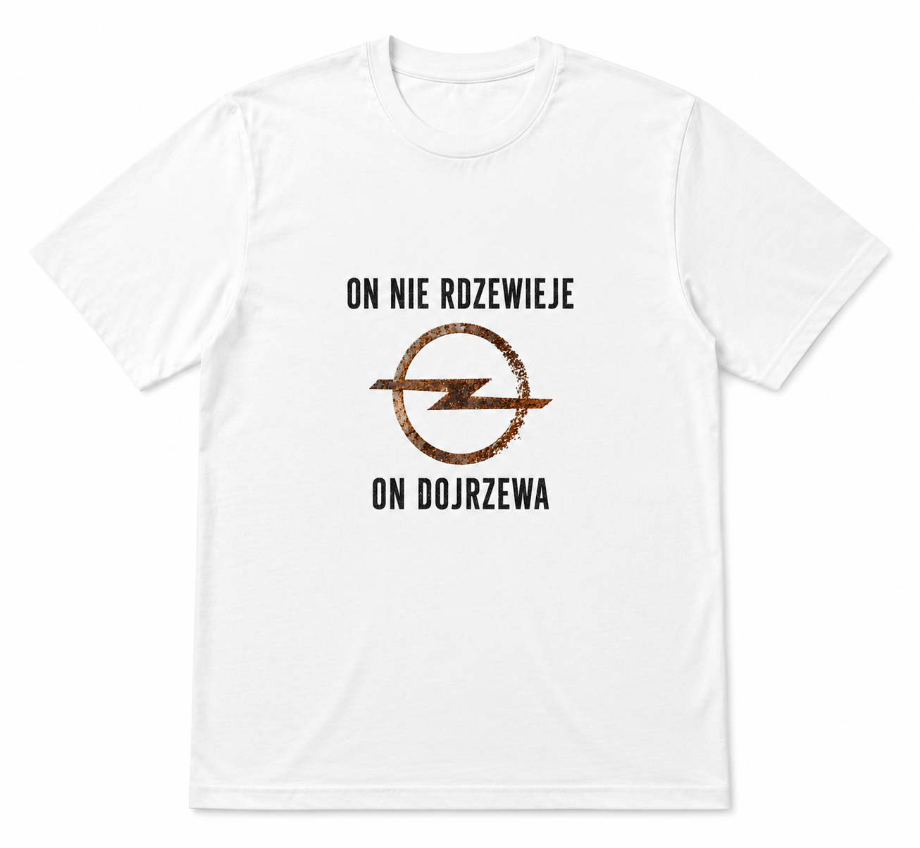 Koszulka Opel „On nie rdzewieje, on dojrzewa” - obrazek 2